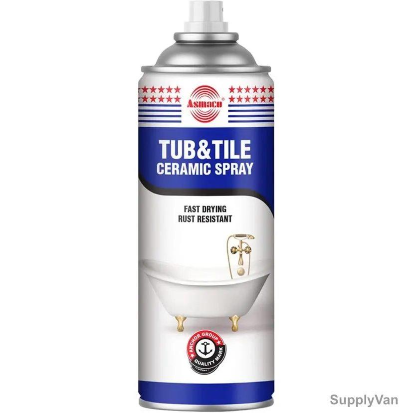 Asmaco Bathtub and Tile Ceramic Spray, Clear