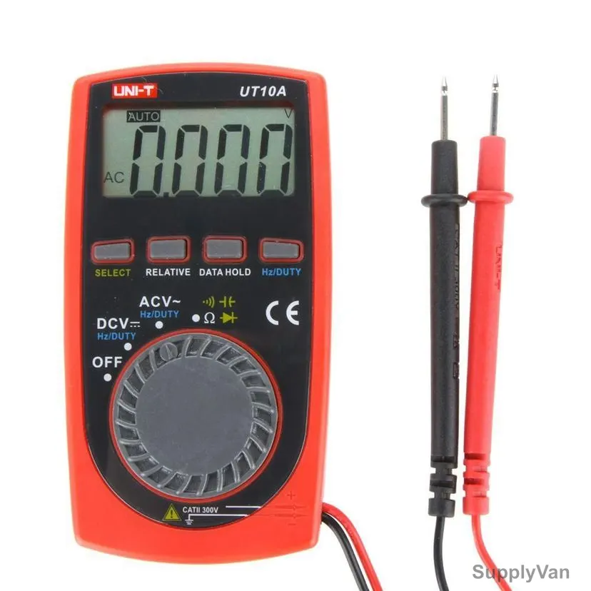 Uni-T Mini Digital Voltage Multimeter, UT10A
