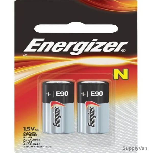 Energizer Alkaline Battery, E90BP2-N, 1.5V, 2 Pcs/Pack — image 1