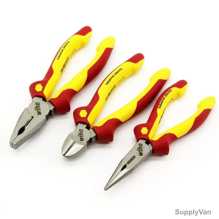 Wiha Industrial Electric Pliers Set, Z-99-0-09-001, 3PCS