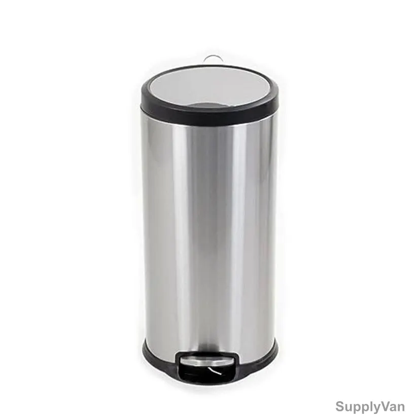 Akc Pedal Trash Bin, SS07-20-V2, Stainless Steel, 20 Ltrs, Silver — image 1