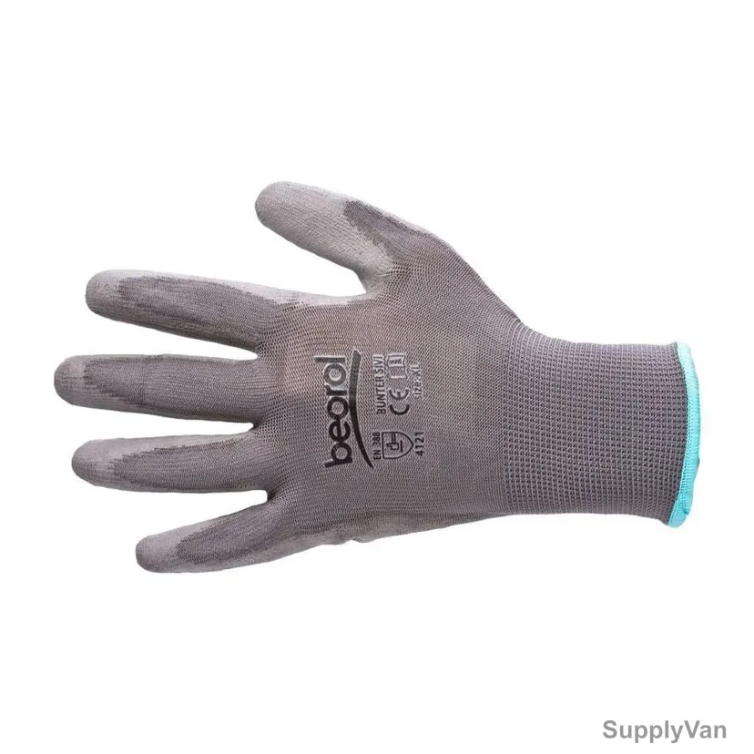 Beorol Knitted Gloves, RBUNSL, Grey