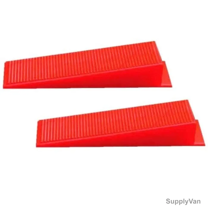 3D Tiles Levelling Instrument Wedge, 3D01112, Red, 100 Pcs/Pack