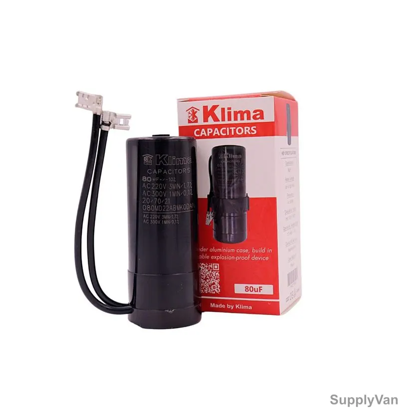 Klima Starting Capacitor, 400-450V, 80UF — image 1
