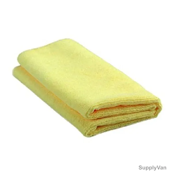 Intercare Cleaning Cloth, Microfiber, 40 x 40CM, Yellow, 4 Pcs/Pack