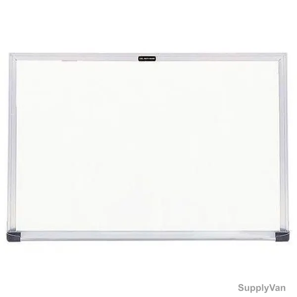 Deli White Board With Aluminium Frame, E7816, 60 x 90CM