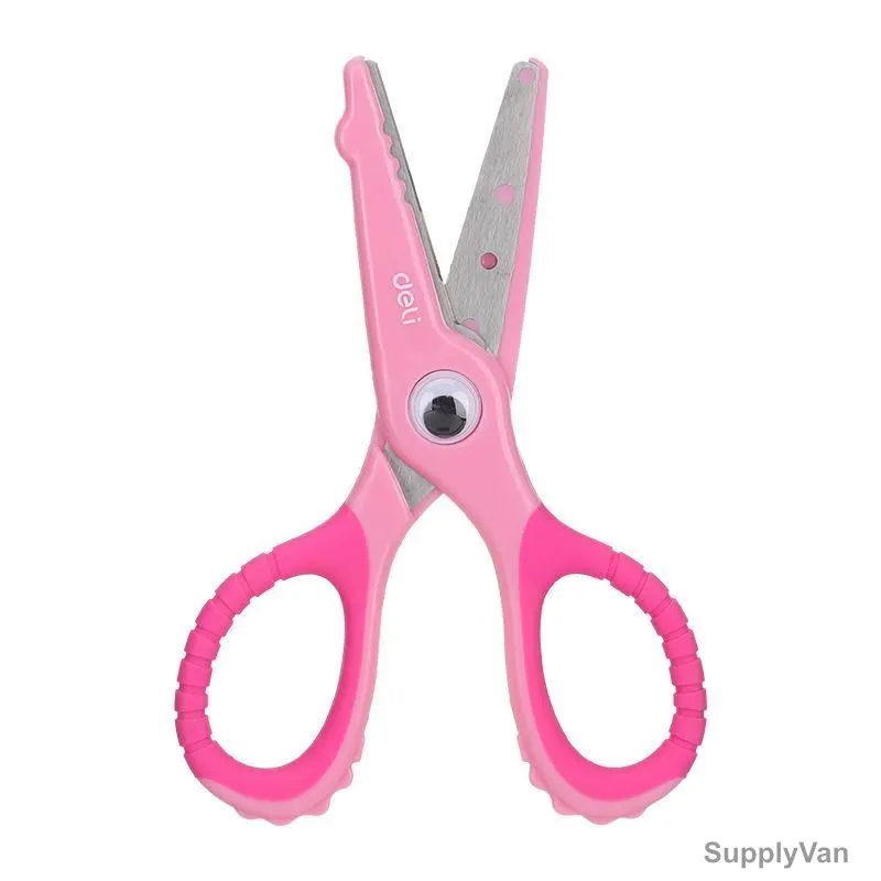 Deli Scissor, E6071, 134MM, Red