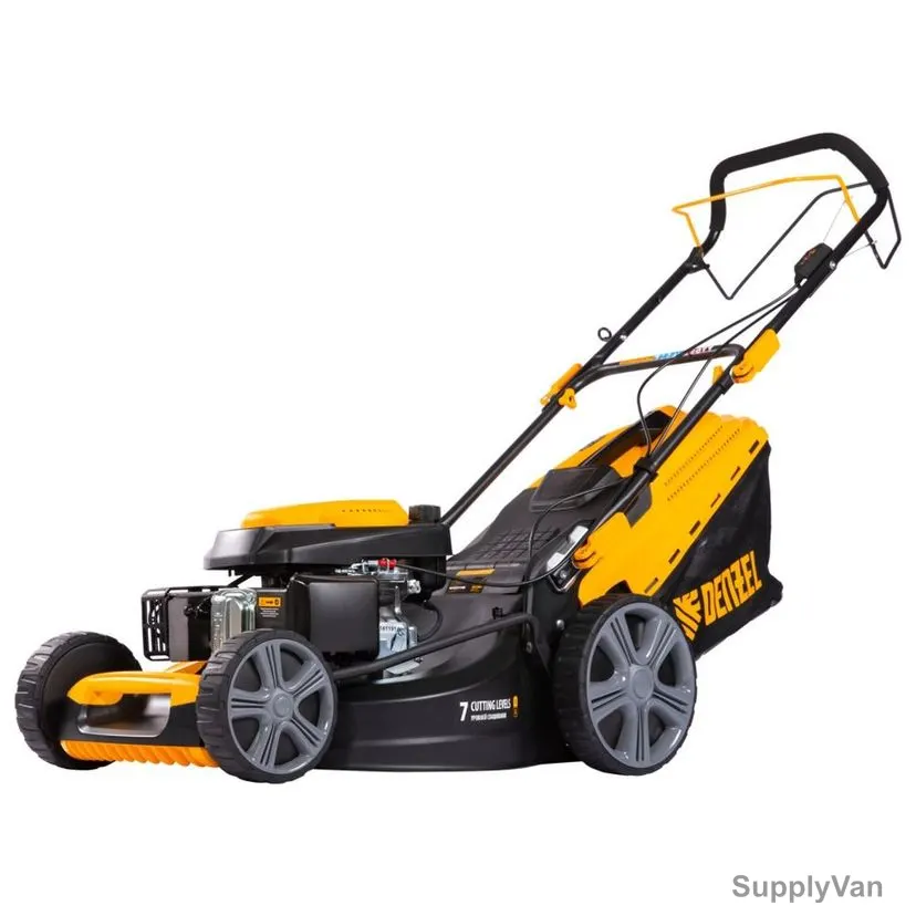 Denzel Gasoline Lawn Mower, GLD-520SP, 196CC, 520MM Cutting Width, 60 Ltrs Grass Bag Capacity — image 1