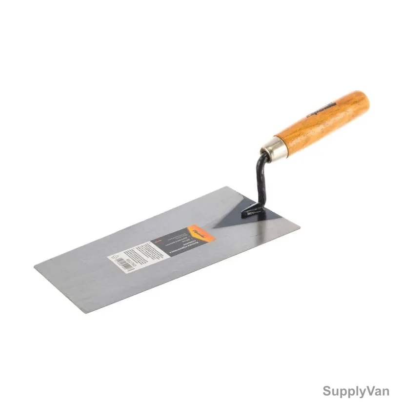 Sparta Bricklaying Trowel, 862765, Carbon Steel/Wood, 200MM