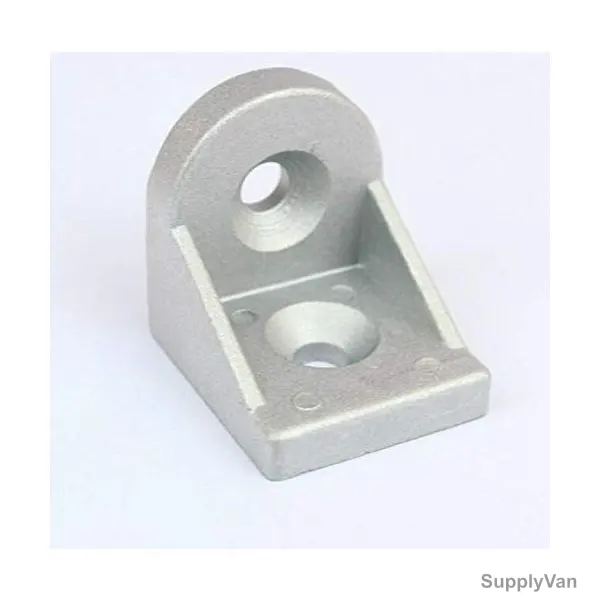 Extrusion Angle Corner Bracket, 45 Series, 2 Hole, Aluminium, PK2