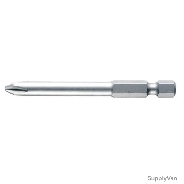 Makita Screw Bit, P-06068, Steel, PH2 Tip Size x 50MM Length, 10 Pcs/Pack