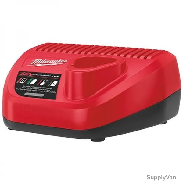 Milwaukee Cordless Tool Battery Charger, C12C, 12V