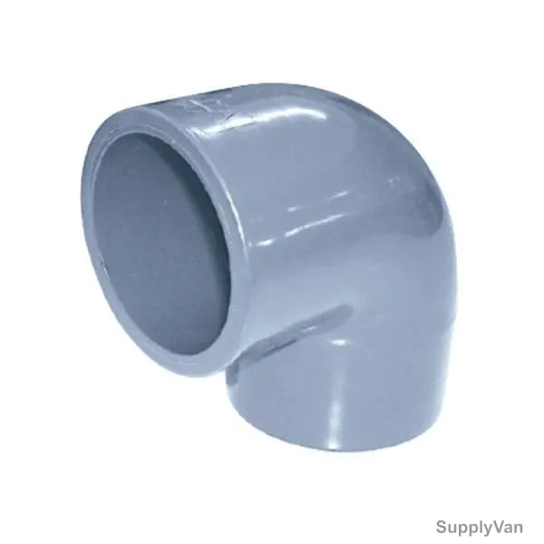 Atlas Elbow Pipe Fitting, E90110-N, UPVC, BSP, 110MM, 90 Degree