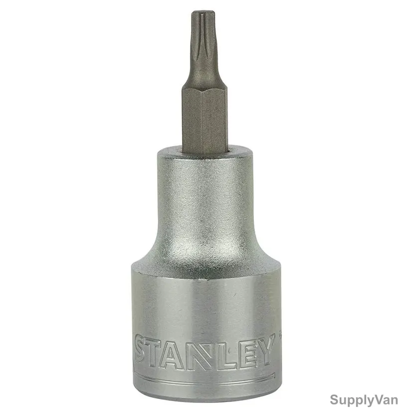 Stanley 4 Point Torx Bit Socket, STMT73390-8B, 1/2 Inch Drive, T25