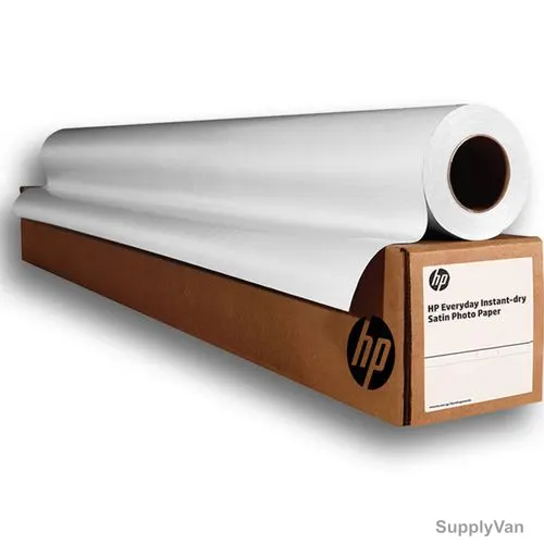 HP Everyday Instant Dry Photo Paper, Q8923A, Satin, 30.5 Mtrs Length x 1524MM Width, White