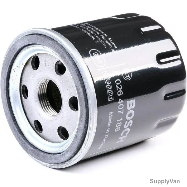 Bosch P7188 Screw-On Oil Filter, BSBF026407188, 85.5MM Length, 76MM Outside Dia