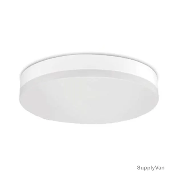 Ecolit LED Ceiling Light, EL3128C, Versa R, 100-240VAC, 8W, 6500K