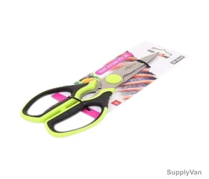 Homeway Kitchen Scissor, HW-2014 N, Green and Black
