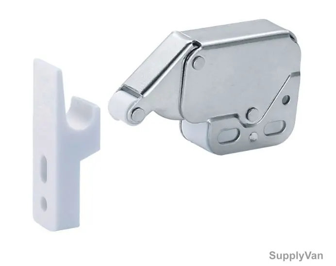 Yingda Magnetic Door Catcher, YD-MX08, Iron and Plastic, 48.5MM, Brown
