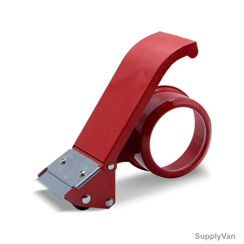 Tape Gun Dispenser, 48MM, ABS and Metal, Red — image 1