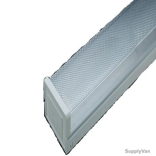 RR Prismatic Fluroscent Light Fixture With Magnetic Ballast, RR-DB118, 18W