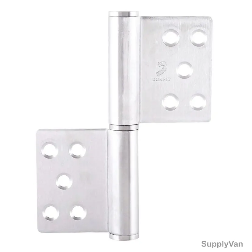 Dorfit Flag Hinge, DTSS030, 5x4 Inch, SS, Satin