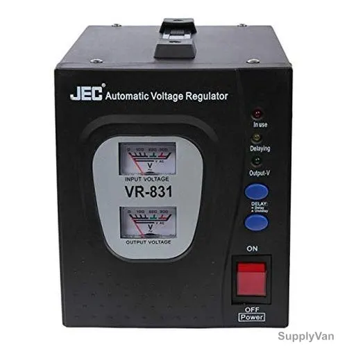 JEC Automatic Voltage Regulator, VR-831, 50-60Hz, 1000W — image 1