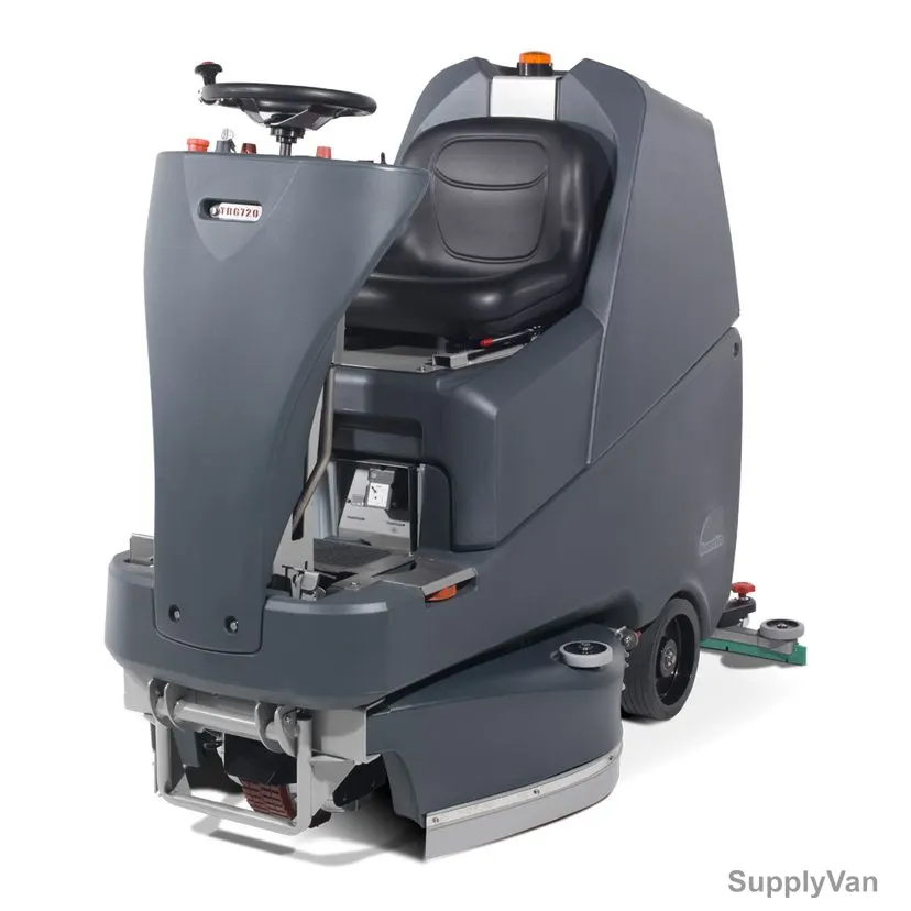 Numatic Ride-On Scrubber Dryer, TRG720, 150 RPM, 600W — image 1
