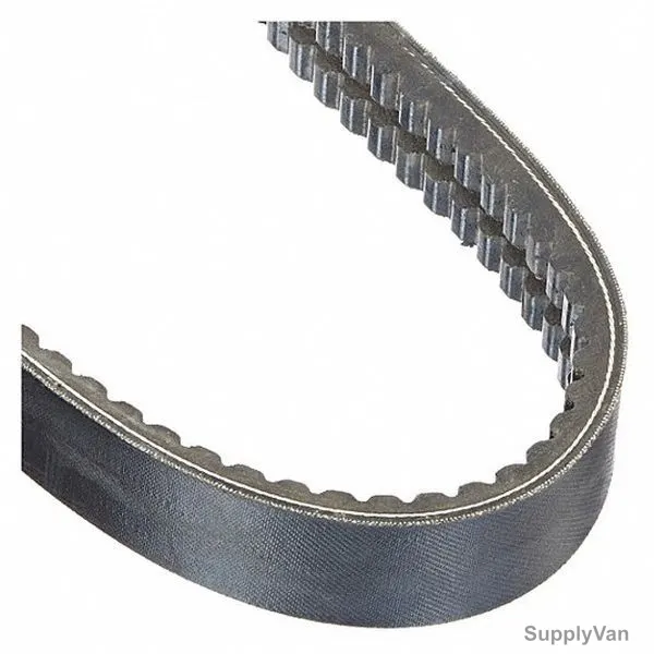 Mitsuba Cogged V-Belt, AX-26, Rubber, 26 Inch