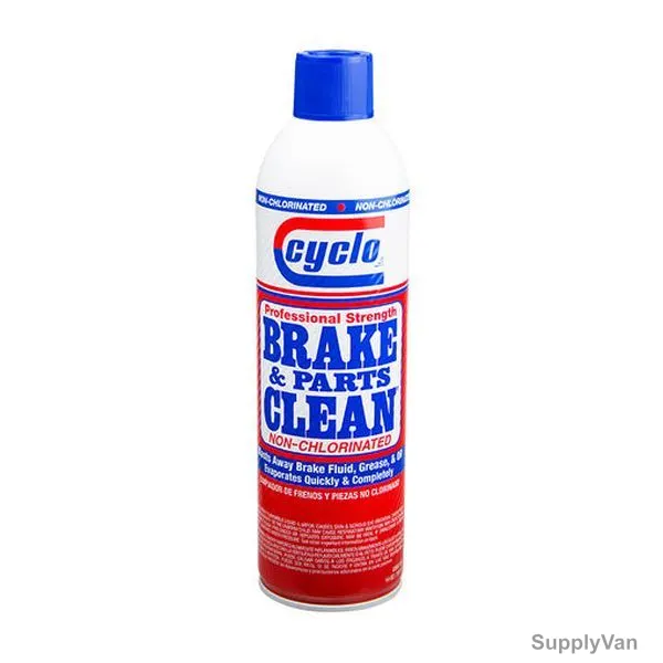 Cyclo Non-Chlorinated Brake and Parts Cleaner, APYC111, 14 Oz, 12 Pcs/Pack