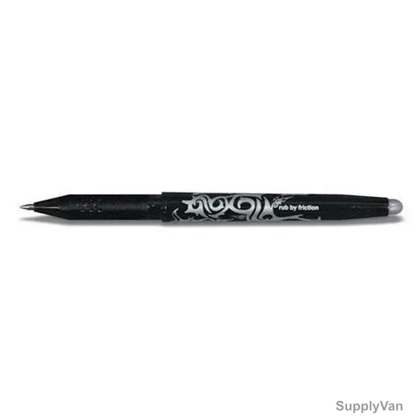 Pilot Erasable Roller Ball Pen, BLFR7, Frixion, 0.7MM Tip Size, Black