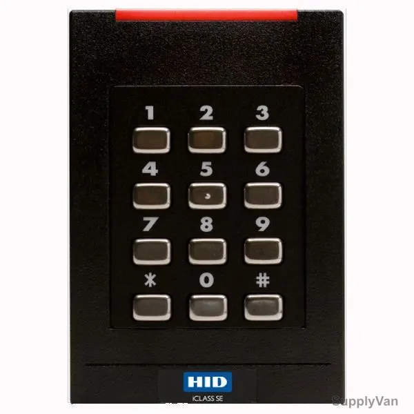 Hid Contactless Smart Card Reader, RK40, Multiclass SE, 5-16VDC