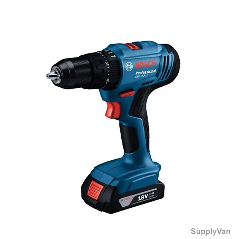 Bosch Impact Drill, 06019F83L1, GSB 180-LI Professional, 18V, Blue — image 1
