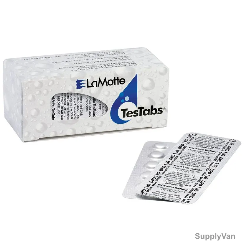 Lamotte DPD 1 Rapid TesTabs Chlorine Tablet, 6999A-K, 6 pH, 250 Pcs/Box — image 1