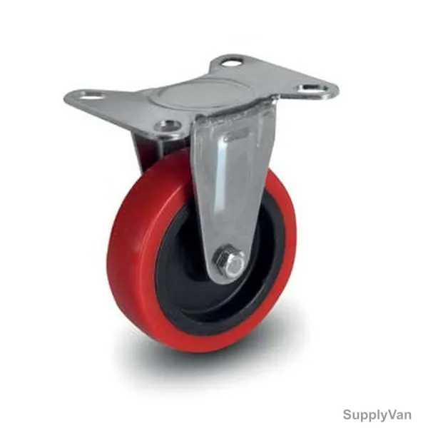 Fix Plate Caster, 22075, Light Duty, 7.5CM, 55Kg