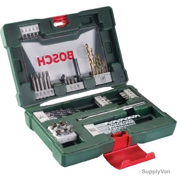 Bosch Drill And Screwdriver Bit Set, V-Line, 48PCS