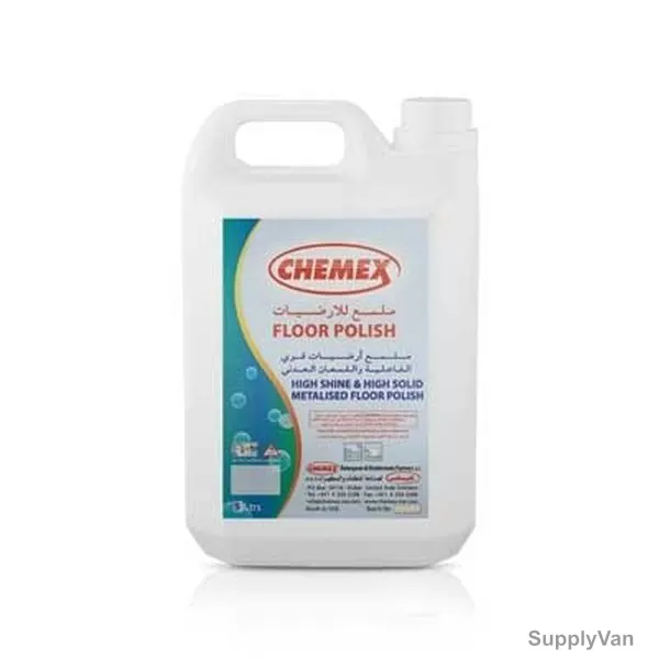 Chemex Floor Polish, 5 Litre, 4 Pcs/Pack