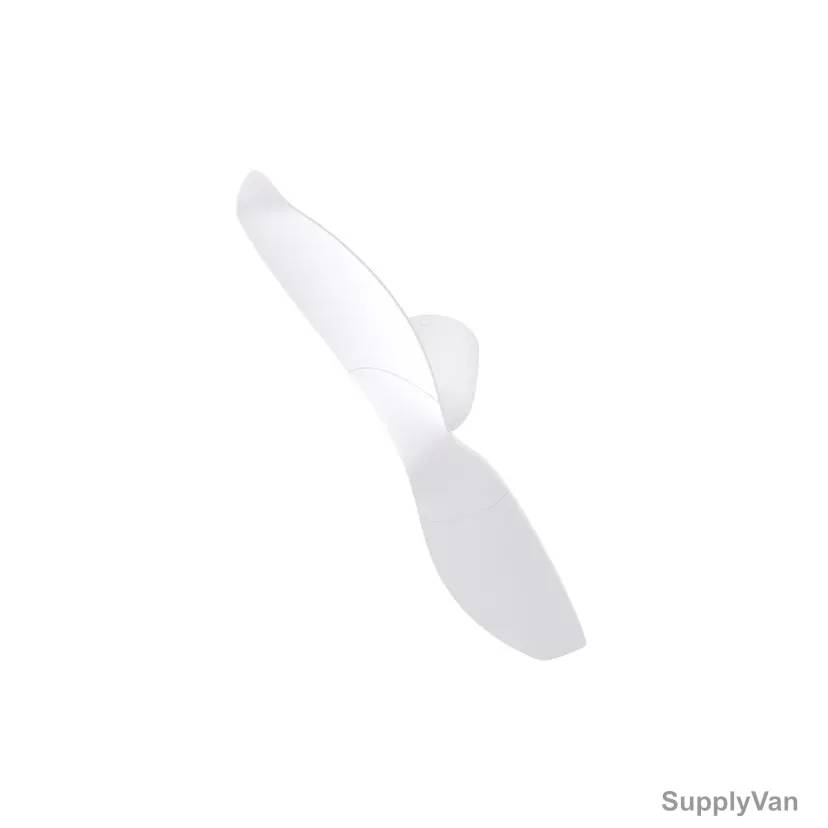 Aeratron Ceiling Fan With Remote, AE260WH, 2 Blade, 60 Inch, 110-240V, White — image 1