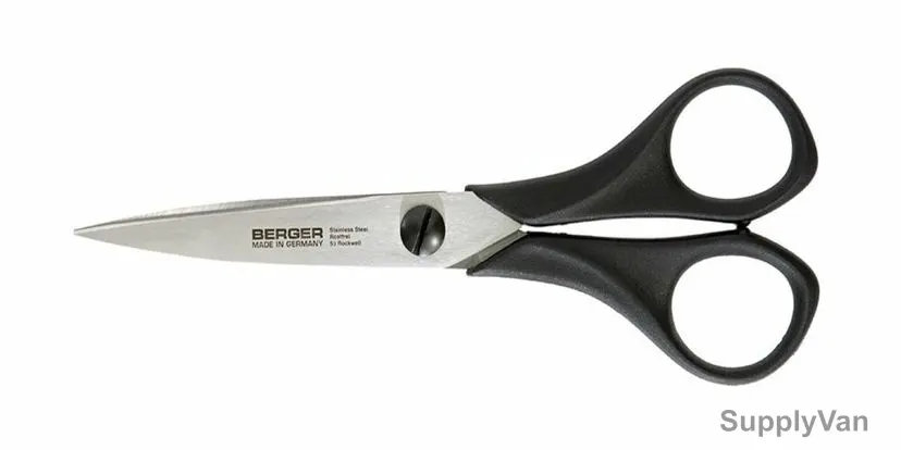 Berger Professional Scissors, 1420, Black Handle, 7CM, PK1