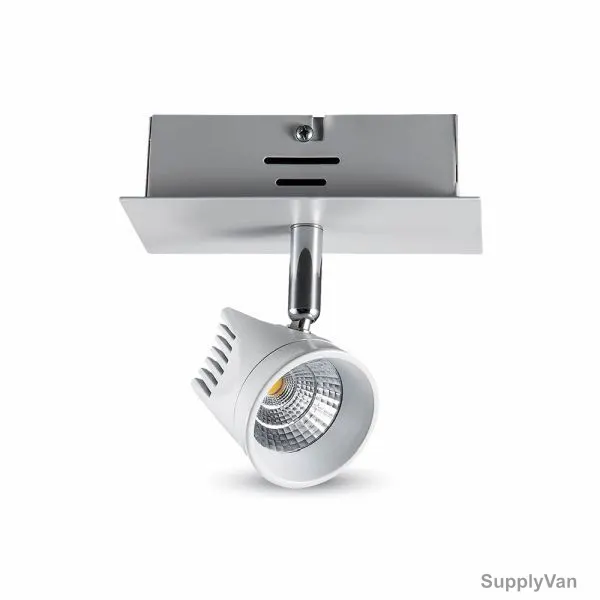 V-Tac LED Track Light, VT-4511-RD, COB, 8W, WarmWhite
