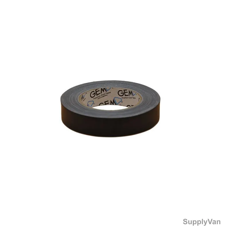 Gem Cloth Tape, GM-CT102580-BK, 25 Mtrs, Black