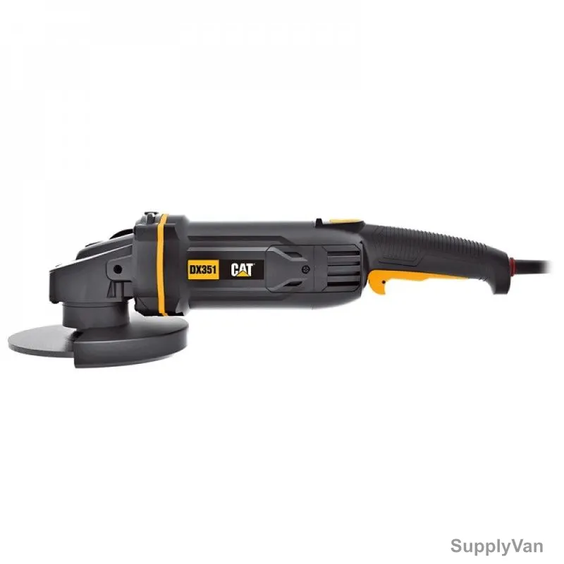 Caterpillar Angle Grinder, DX351, 2350W, 22.2MM Bore Size x 230MM Disc Dia — image 1