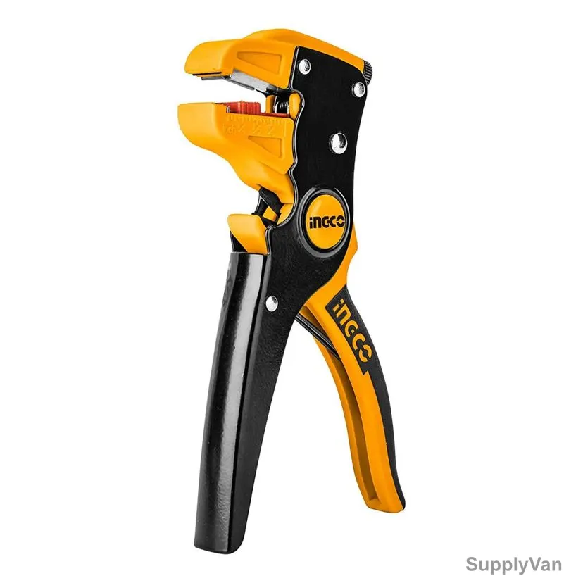 Ingco Wire Stripper, HWSP15608, 0.5-6MM Stripper Dia, 178MM Length — image 1