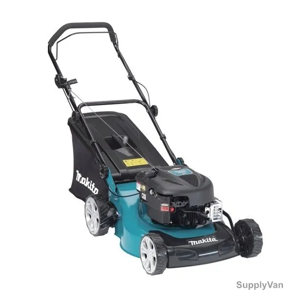 Makita Petrol Lawn Mower, PLM4620N, 1200 Sq. Meter, 60 Litre, 190ML — image 1