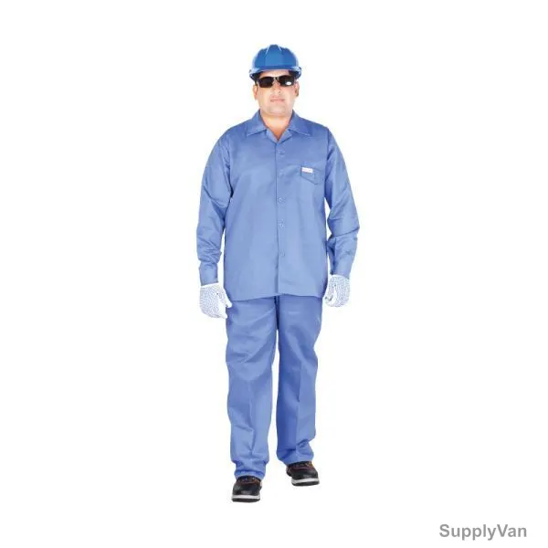 Workland Pant and Shirt, WPV, 190GSM, 2XL, Petrol Blue