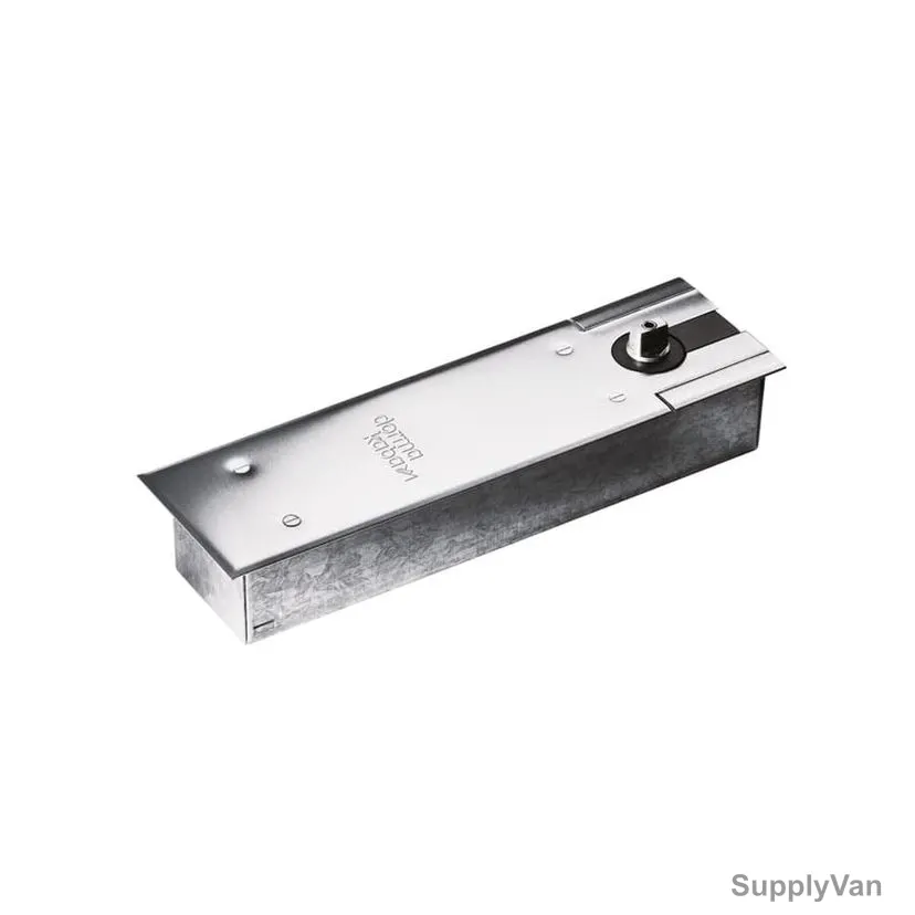 Dorma Floor Spring, BTS-75V, 120 Kg Door Weight Capacity, Silver