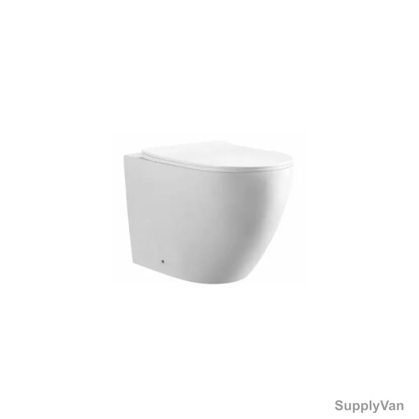 Sonet P-Trap Floor Mounted Water Closet, M3060, Arc, Ceramic, 40CM Height x 56CM Width x 36CM Length, White — image 1