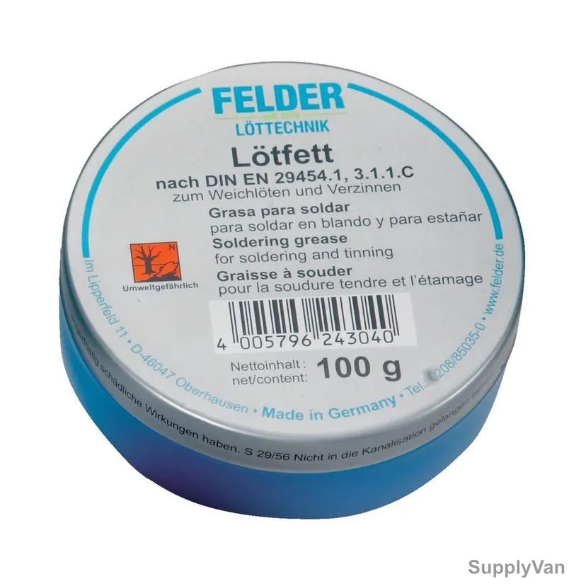 Felder Soldering Grease, 243100501, 100GM — image 1
