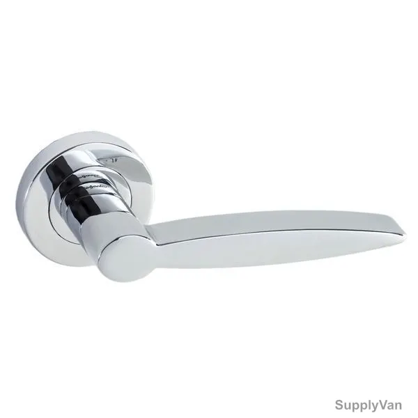Doganlar Door Handle, Pier, Zinc, Chrome