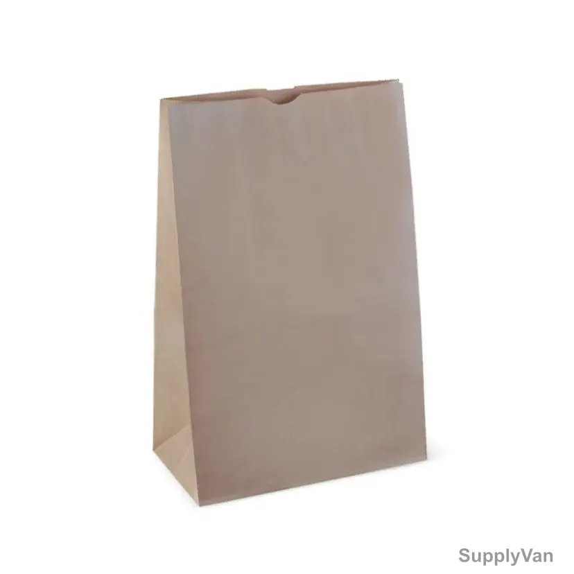 Khaleej Pack SOS Paper Bag, SOS-BG01, Paper, 240MM Height x 75MM Width, Brown, 50 Pcs/Pack — image 1